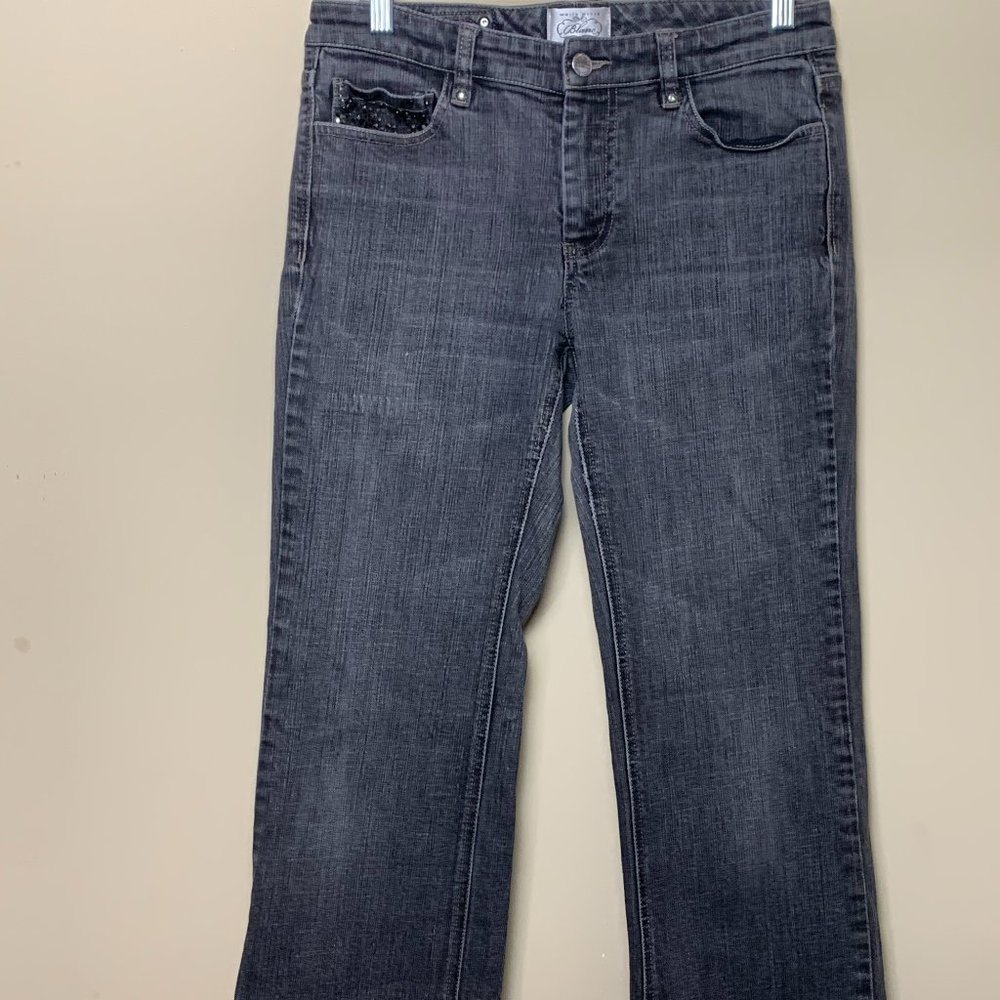 White House Black Market Blanc Bootcut Jeans Size 6